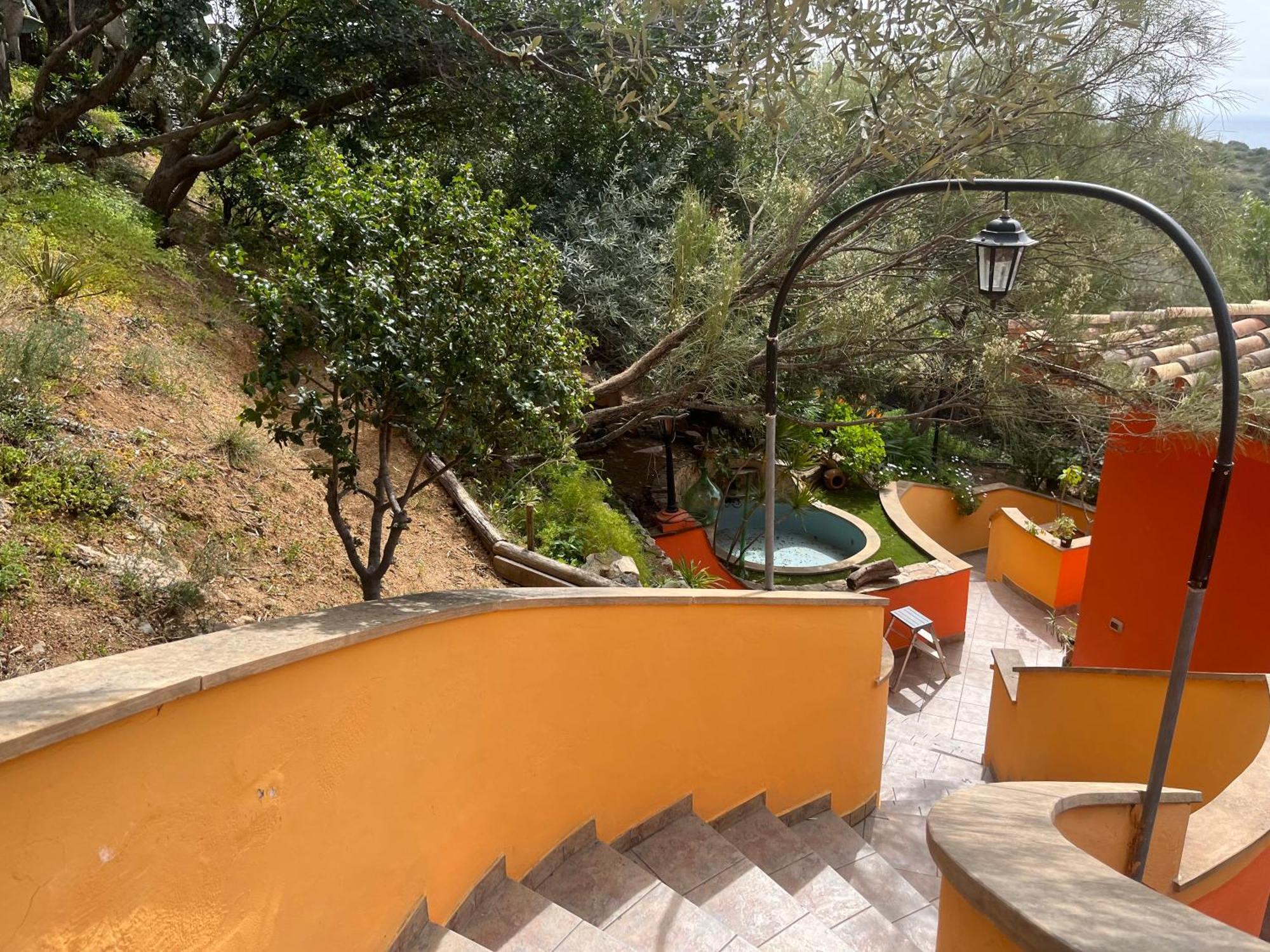 Villa Con Giardino Vista Mare Capitana Ngoại thất bức ảnh