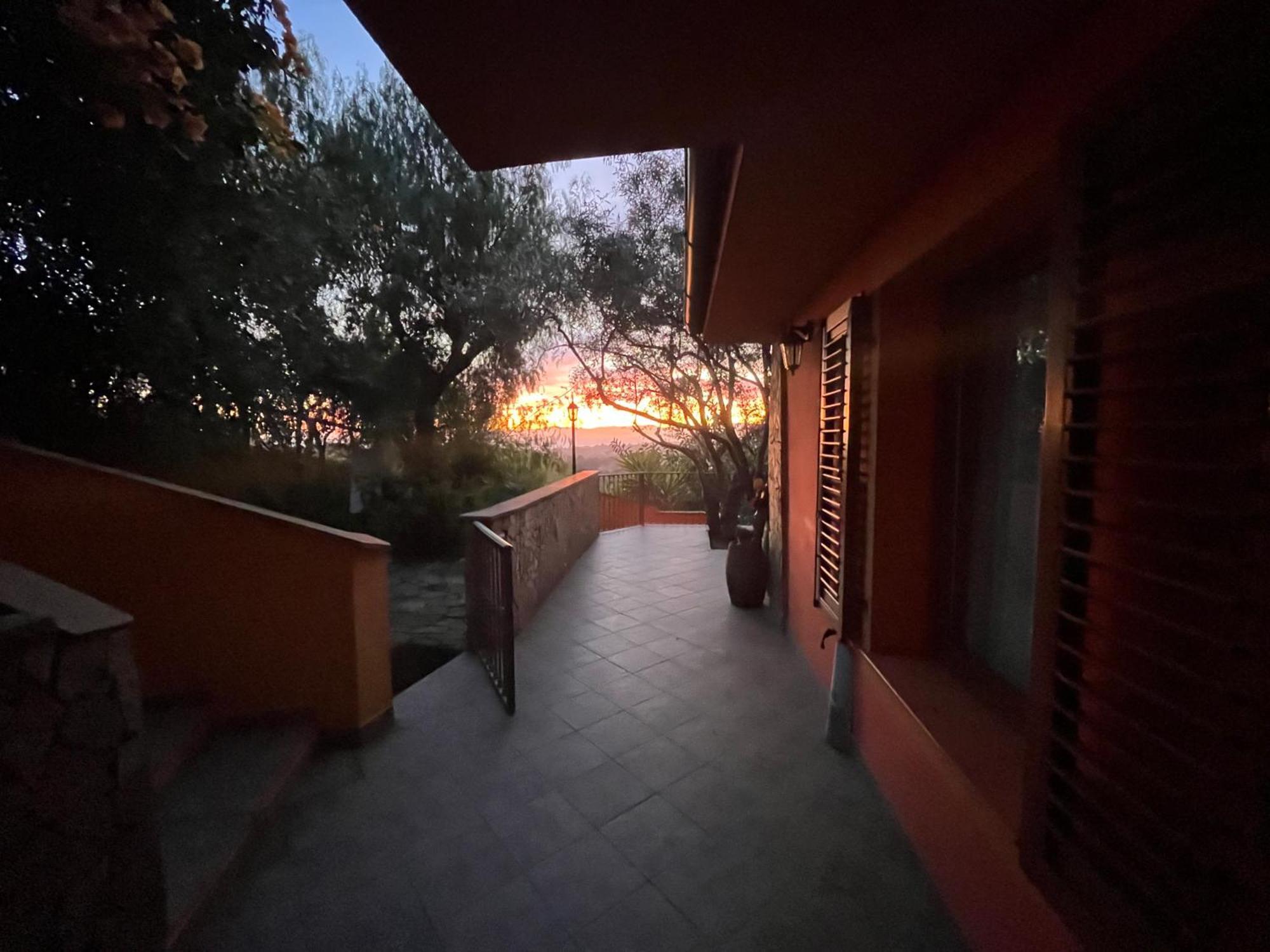 Villa Con Giardino Vista Mare Capitana Ngoại thất bức ảnh