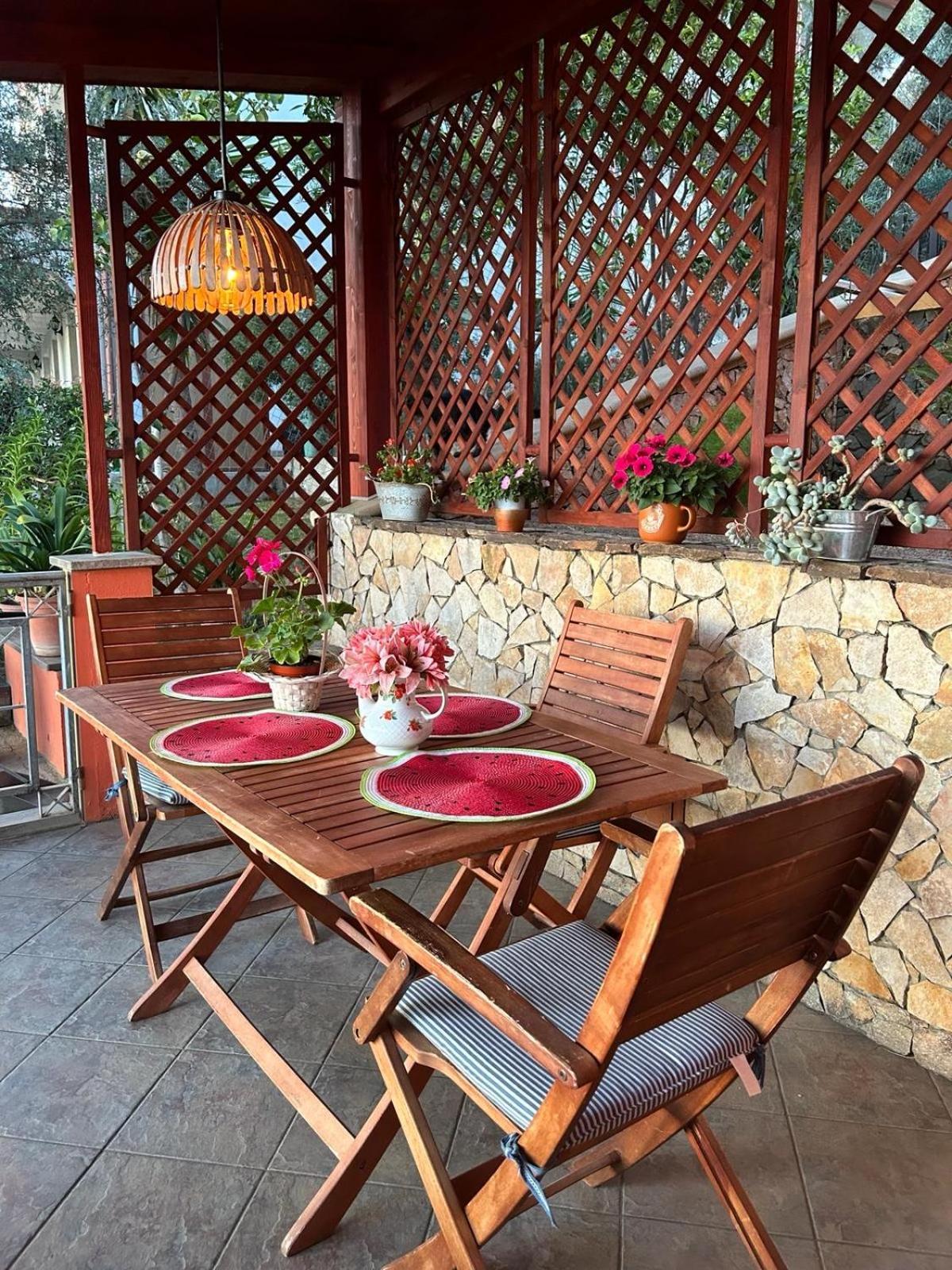 Villa Con Giardino Vista Mare Capitana Ngoại thất bức ảnh