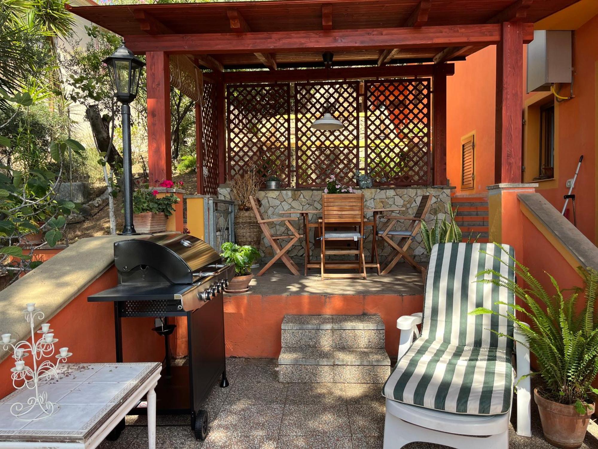 Villa Con Giardino Vista Mare Capitana Ngoại thất bức ảnh